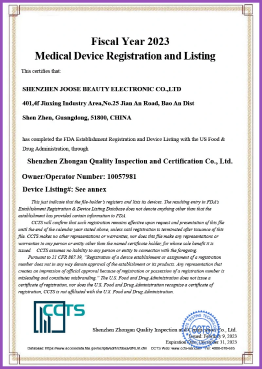 FDA Certification